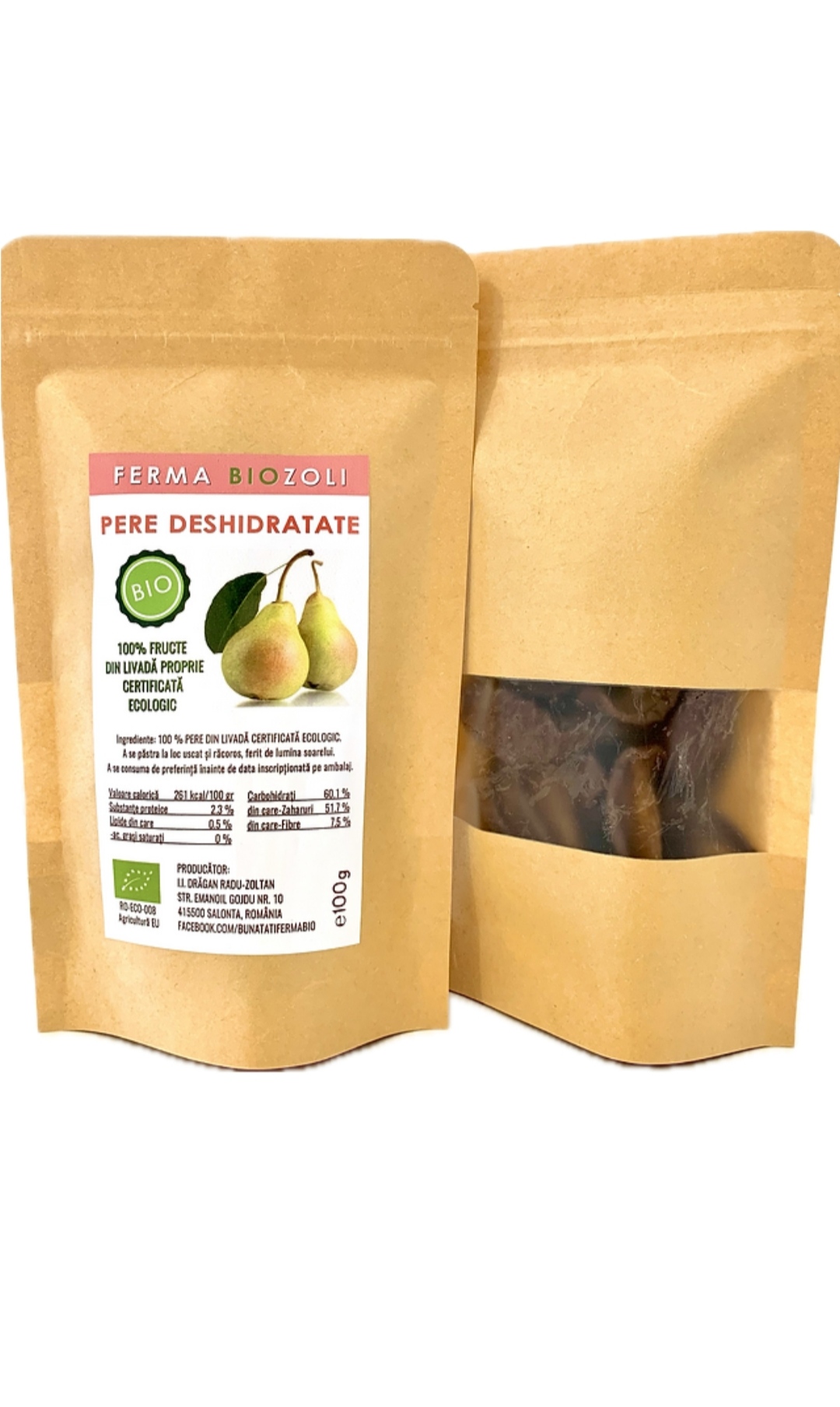 PERE DESHIDRATATE 100 G